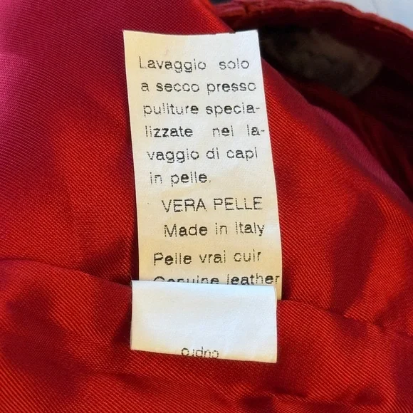 Giuliana Tasso Vintage Aligator Leather pants 38 - Picture 8 of 9